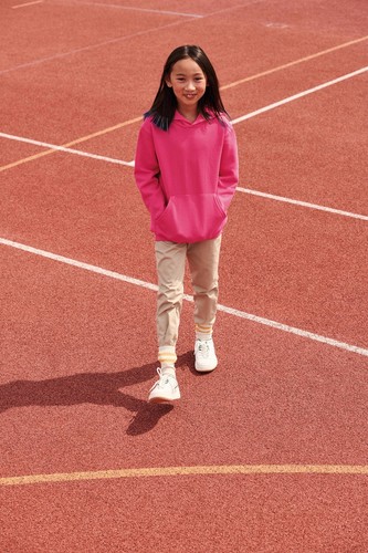 Kids Classic Hooded Sweatshirt - Fruit of The Loom boys girls hoodie - Picture 5 of 23
