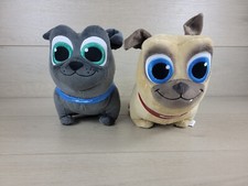 Disney Store Puppy Dog Pals Bingo Rolly Plush Stuffed Animal 10" 12"