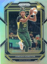 2023 Panini Prizm WNBA JORDAN HORSTON RC ROOKIE #141 SILVER PRIZM STORM
