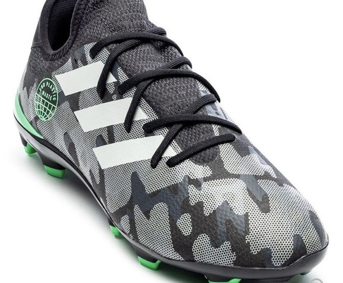 Adidas GAMEMODE FG/AG SUSTAINMODE - Negro/Gris Dos/Verde Gritante G57878 Talla 8 - Imagen 8 de 8