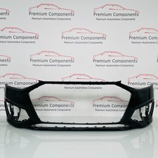 Audi A4 Front Bumper B9 Se Face Lift Genuine Black 8W0807437A | 2019-2022 [AJ84]