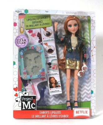MGA Entertainment Project Mc2 Netflix STEAM Ember's Lipgloss Experiment 6 Up