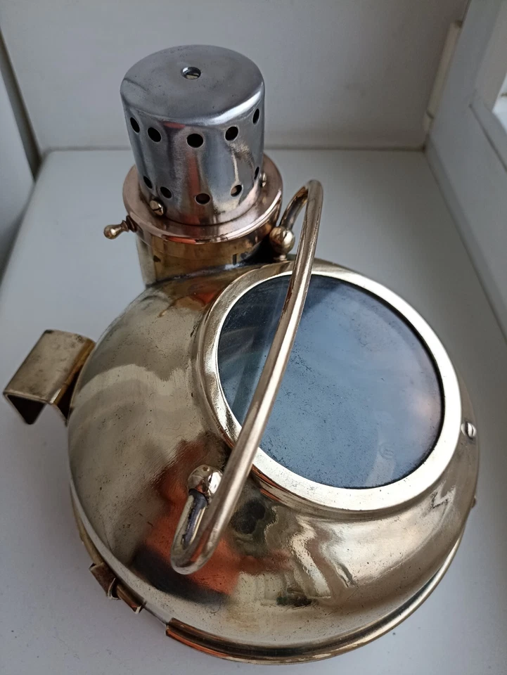 Винтажный 1955 СССР латунный Русский корабль лодка компас - Изображение 3 из 4