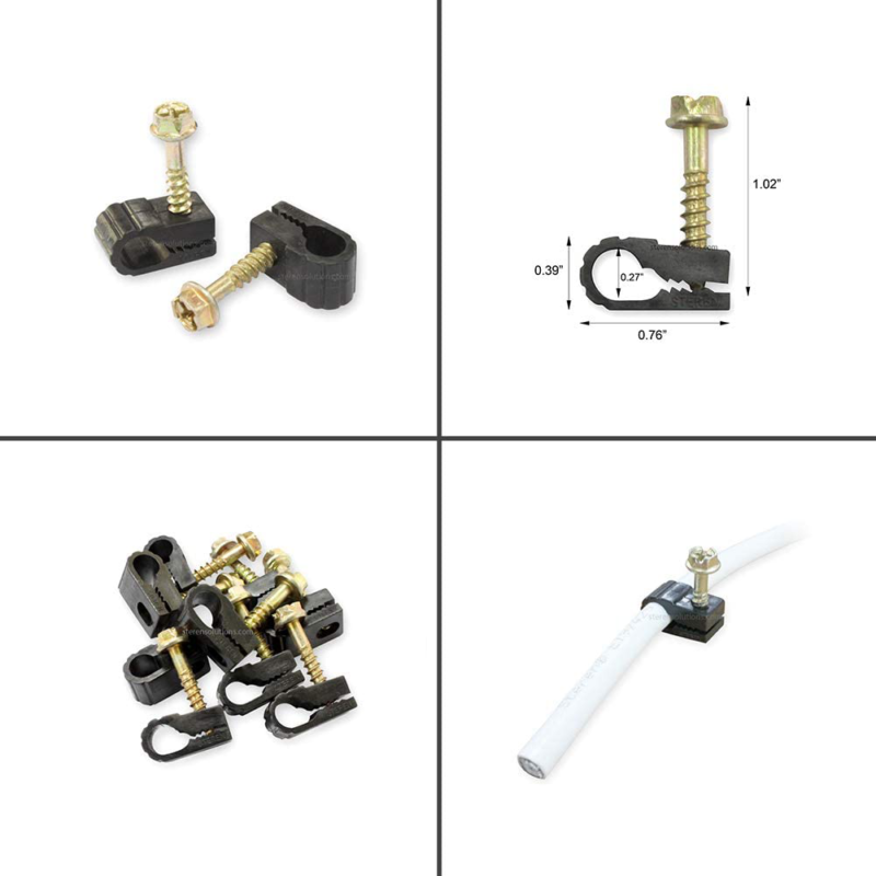 Coaxial Cable Clips Cable Holder Wire Clips Siding Clips For