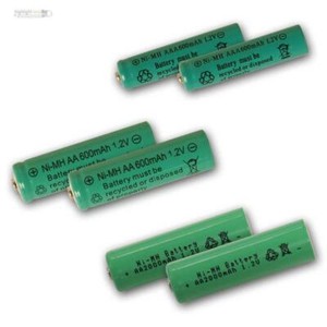 GP Recharge Batteria Ricaricabile Ministilo (AAA) NiMH 800 MAh 1.2 V 4 Pz