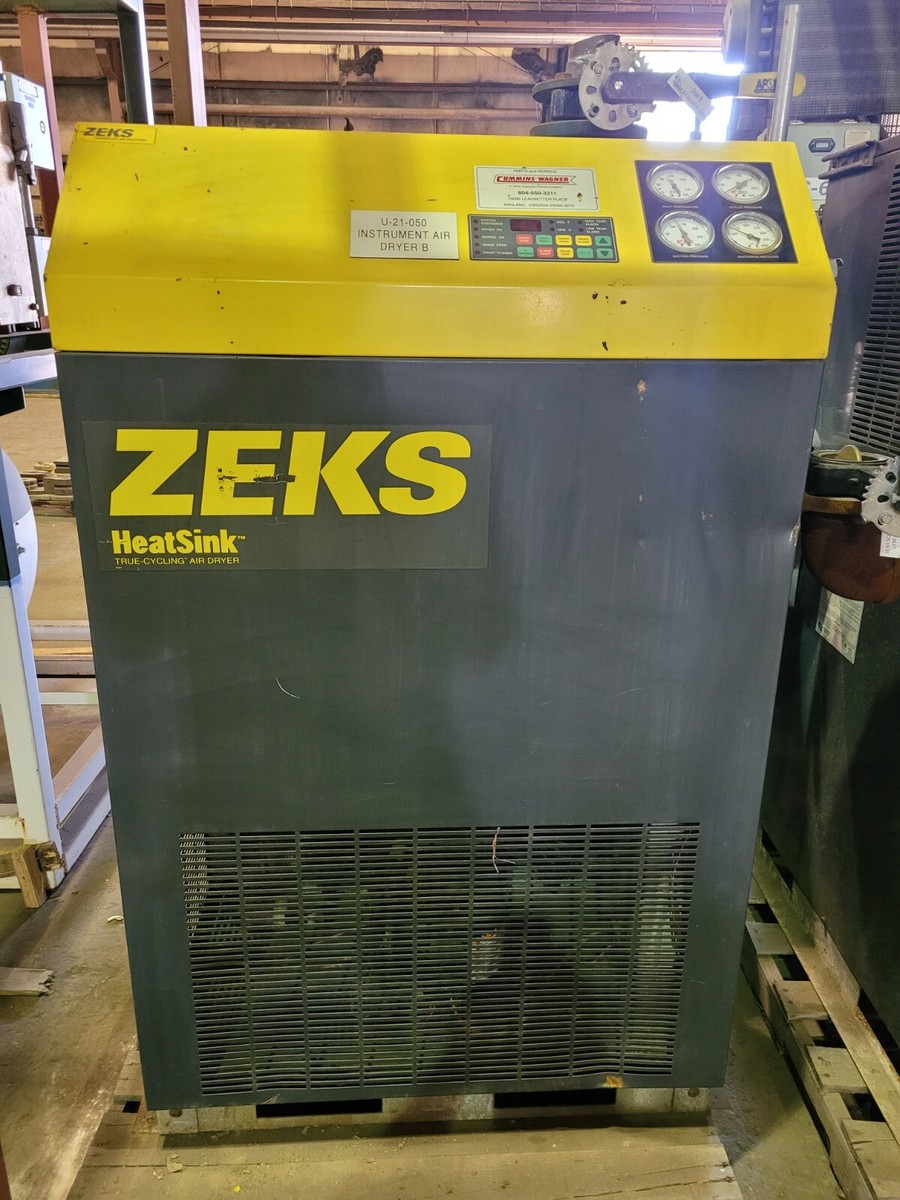 Zeks Heat Sink True Cycle Refrigerated Air Dryer Model
