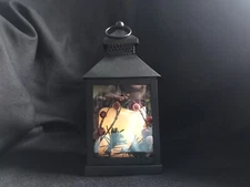 9” Rite Aid Home For The Holidays LED Lantern with 6 hour timer