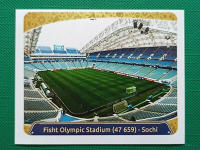 2018 Gol Russia World Cup FIFA #006 FISHT OLYMPIC STADIUM Sticker Promo
