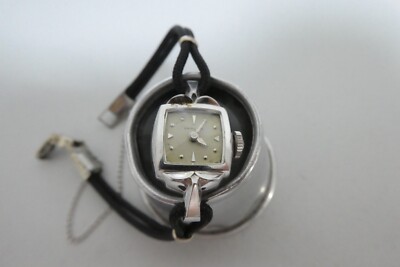 VINTAGE HAMILTON 757 Mechanical Hand-Wind 22 Jewels 10K R.G.P Working (30)