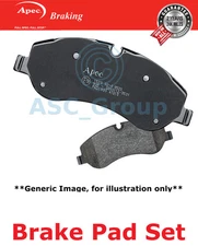 Apec Front Brake Pads Set EO Quality Replacement PAD1755