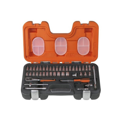 Bahco S460 Socket Set of 46 Metric 1/4in Drive