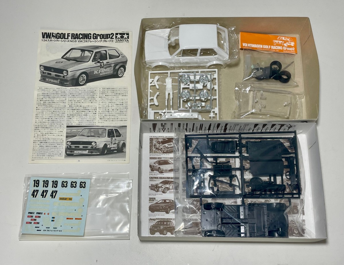 TAMIYA 24008 1/24 Scale Kit VOLKSWAGEN GOLF RACING Group 2