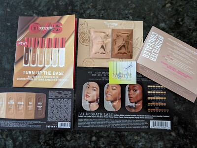 Lot of 5 HUDA - DANESSA MYRICKS - ONE SIZE - PAT MCGRATH LABS Samples