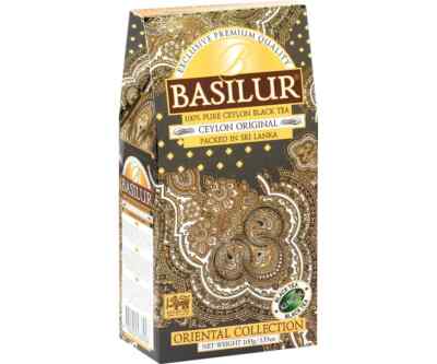 Basilur Ceylon Original Tee Packung 100g Kostenloser Versand Weltweit