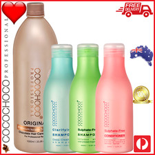 COCOCHOCO ORIGINAL Keratin 1000ml Shampoo Conditioner 400ml Salon Bundle