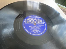 78RPM Decca 646 Jan Garber, When Great Love Comes / Quicker Say Jack Robinson E-