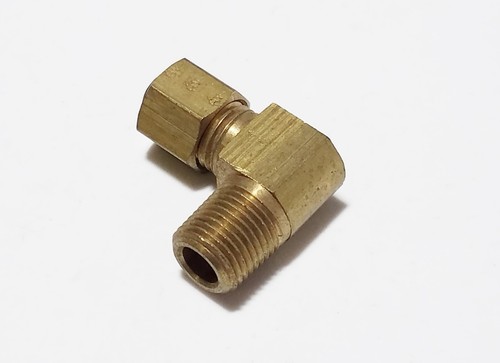 (10) WEATHERHEAD 1269x3 3/16" Tube OD x 1/8" NPT Polyline Flareless Male Elbow - Bild 2 von 8