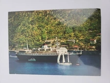 Stella Sunline Cruise Ship Greek Registry Crazy Horse Stamp Posted Postcard