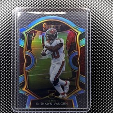 Panini 2020 Select Rookie Prizm Concourse Ke'Shawn Vaughn #73 Buccaneers Card. rookie card picture