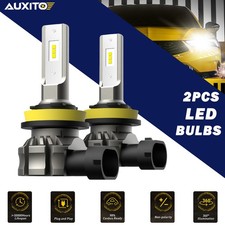 2x AUXITO H8 H9 H11 HID Xenon White Bulbs Conversion Kit Headlight Canbus Free