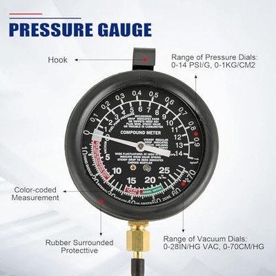 Carburateur Vacuüm Gauge Balancer Synchro Voor 2 C