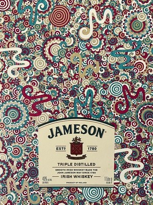 Jameson Irish Whiskey Wall Art 9x12