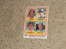 1978 Topps Baseball Dale Murphy / Lance Parrish Rookie Catchers Card #708!!!. rookie card picture