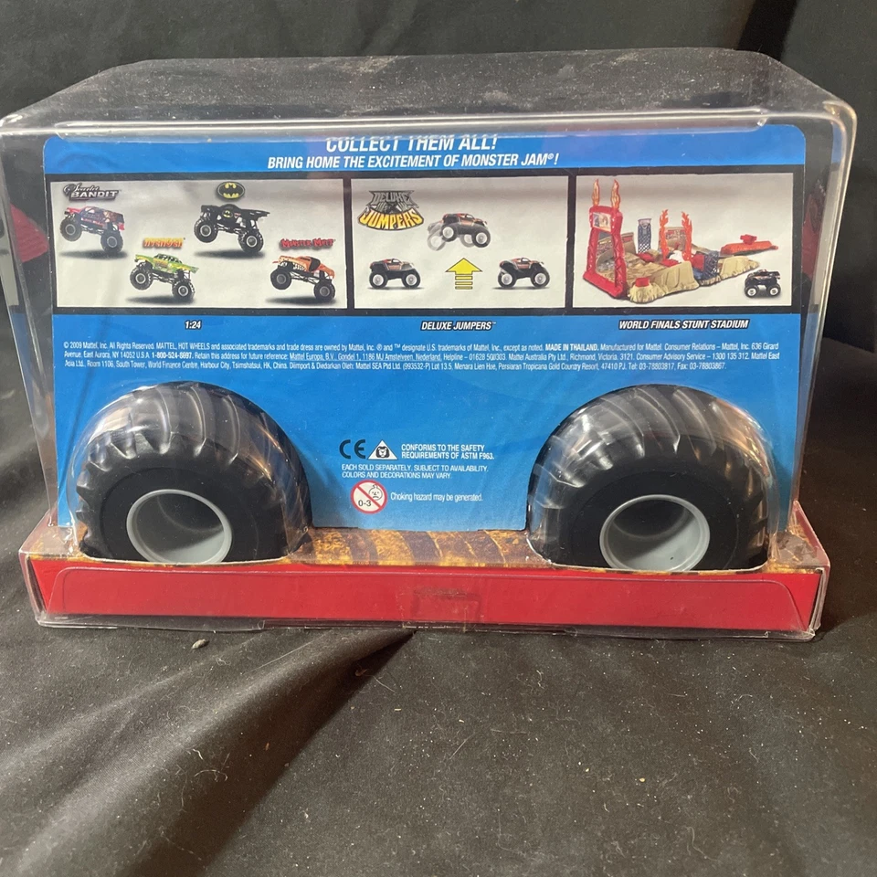 Camión Monster Jam Hot Wheels - Escala 1:24 SCARLET BANDIT Nuevo Precintado Foto 4 de 4