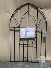 Arch Top Wrought Iron Style Metal Garden Gate 810mm Wide x 1340mm High
