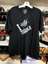 El Espolon Tequila , Men's Black Short Sleeve T-Shirt, Size  2XL