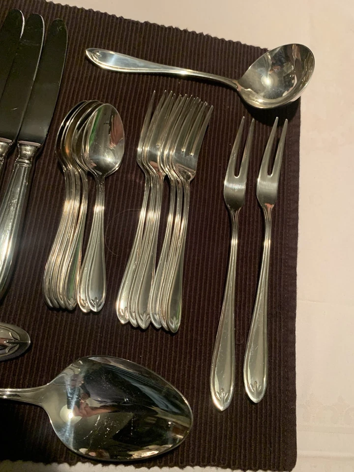 TCM Silberbesteck, 90 18/10  35 teilig - Bild 3 von 4