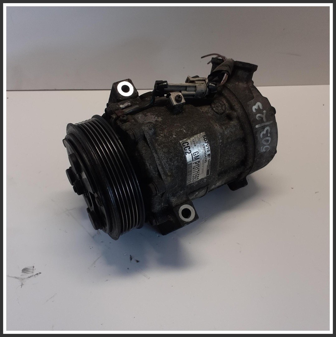 Compressore Clima AC Aria Sanden SD7V16 Saab 9-3 SW 13171593 2005 2007
