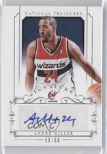 2013-14 Panini National Treasures Signatures 59/60 Andre Miller #SI-AL Auto 9ih
