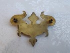 VINTAGE Brass KBC/ Chippendale Batwing Drawer Pull 3" Center Etched Edges #4686 — photo 3