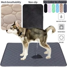 Reusable Dog Pee Pad Blanket Absorbent Diaper Washable Puppy Training Pet Bed