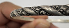 Vintage 925 Sterling Silver Women's Floral Scroll Twist Slip-On Bangle Bracelet — photo 3