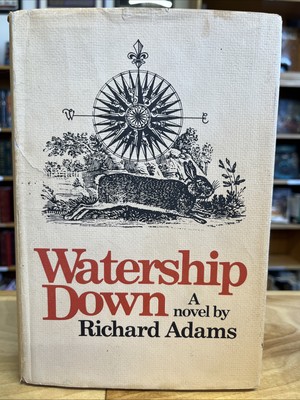 Watership Down SIGNED First Edition First Printing - Richard Adams - 1972 HCDJ