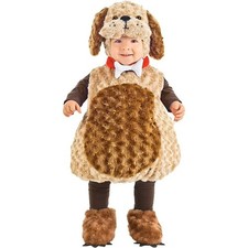 NEW Underwraps Brown Puppy Costume Baby Infant Size Small 6-12 Months