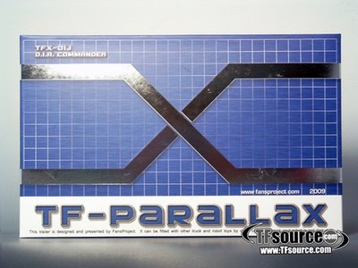 DIA Commander Trailer Set Japanese Market Exclusive | Fansproject Parallax 3rd P