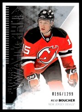 2013-14 SP AUTHENTIC FUTURE WATCH Reid Boucher Rookie 0196/1299 New Jersey