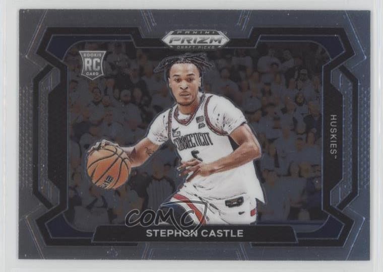 2024-25 Panini Prizm Draft Picks Variations Stephon Castle #17 Rookie RC