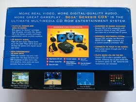 Sega genesis CDX lot, CDX console, 32X, games.