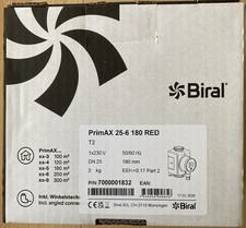 Biral PrimAX 25-6 180 RED Heizungspumpe Umwä...