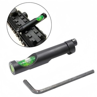 Optics Riflescope Bubble Level Mount - Picatinny Rail Compatible Precision