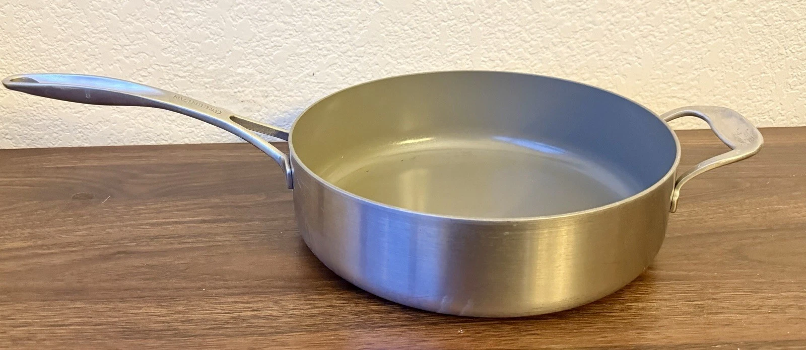 GreenPan 10” Ceramic Nonstick Deep Skillet Sauté Pan Stainless Handle A188