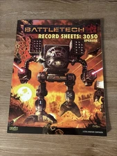 BATTLETECH RECORD SHEET 3050 UPGRADE *OP By Catalyst Game Labs **Very Good**