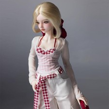 1/4 BJD Face Makeup Nude Daily Casual Outing Fashionable Girl Handmade Gift Toy