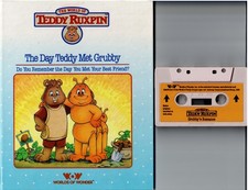 Vintage Teddy Ruxpin Book and Cassette: Grubby's Romance - 1985 -