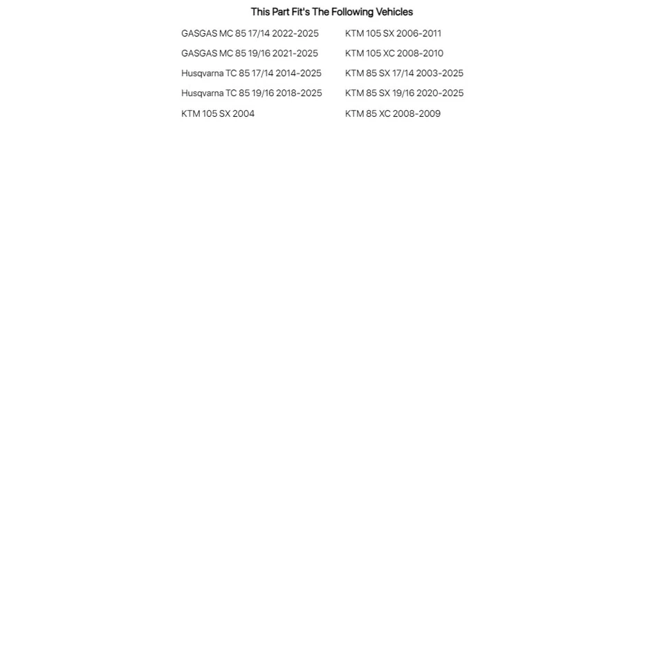 Llanta de impacto Tusk - orificio delantero de 32 radios, 19 x 1,4 negra para KTM 105 XC 2008-2010 Foto 2 de 4