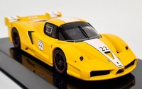 Mattel 1/43 Ferrari Fxx Yellow White Stripe Supercar Diecast Scale Model Car